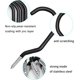 thumbnail image 2 of CHAO Ganchos resistentes para guardar bicicletas, color negro, 6 unidades, 2 of 5