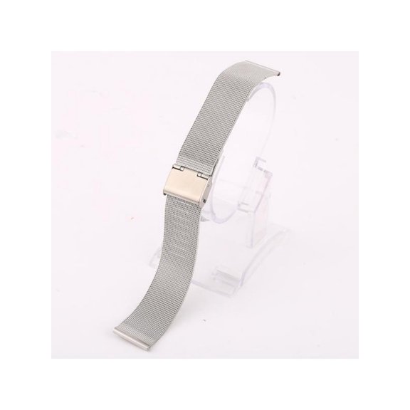 Adjustable 316L Stainless Steel Watch Band Strap Hook Buckled Wristband Bands Replacement