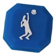 thumbnail image 4 of Amortiguador decorativo para raqueta de tenis para un mejor control, clip para interior, juego portátil Azul, 4 of 9