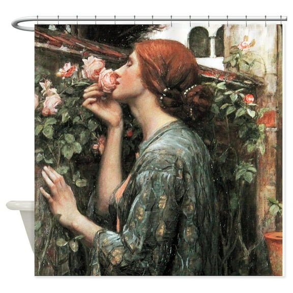 CafePress - John William Waterhouse My Sweet Rose Shower Curta - Unique Fabric Shower Curtain 70" x 72"