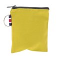 thumbnail image 2 of Unique Bargains 1 Pc Coin Purse Wallet Portable Square Zipper Coin Purse Pouch Light Yellow, 2 of 4