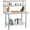30*24, variant on Kojooin Commercial Workbenches, Metal Kitchen Preparation Counters/Shelf Combinations