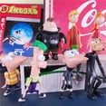 thumbnail image 2 of Figura de acción de Disney Anime Phineas y Ferb Kawaii Mini Doll Flynn Modelo Niño Niña Juguetes para niños Colección de regalos Figura, 2 of 5