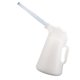 thumbnail image 4 of D'medida de contenedor ergonómico contenedor con tapa dispensador de accesorios 4 L, 4 of 8