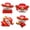 4#, variant on Ruanlalo 1/4Pcs God of Wealth Figurine Computer Monitor Decoration Cartoon Chinese Immortals Statue Resin Sculpture Car Dashboard Ornament