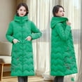 thumbnail image 4 of Pincandy Womens Fashion Hooded Coat Quilted Long Puffer Jackets Waterproof Warm Winter Maxi Length Parka Coats, 4 of 4