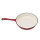 thumbnail image 2 of Sartén De Hierro Fundido Esmaltado, Práctica Sartén Práctica Para Freír Roja Para Cocina Para Asar, 2 of 8