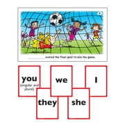 Super Duper Publications Flash Card Game, Pronoun Throwdown, Funzee, Box (FZP85)