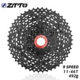 thumbnail image 4 of Advancent ZTTO 9 Velocidad 11-46T Rueda libre Acero Bicicleta de montaña Rosca reemplazable Ruedas libres Deportes Ciclismo de carretera Piezas Ciclismo, 4 of 6