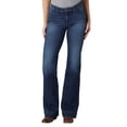 thumbnail image 2 of Wrangler Womens 112328399   Willow Trouser Ultimate Riding Jean 28x34 Denim, 2 of 3