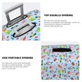 thumbnail image 3 of Pofeuu Cartoon Animals Print Luggage Suitcase Cover Protector Luggage Washable Covers Aesthetic for 18/24/28/32 inch Luggage（No luggage included）-Small, 3 of 7