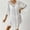 White, variant on Oplxuo Women's Plus Size Crochet Hollow Out Swimsuit Cover Ups Summer Loose V Neck Sexy Backless See Through Beach Dress