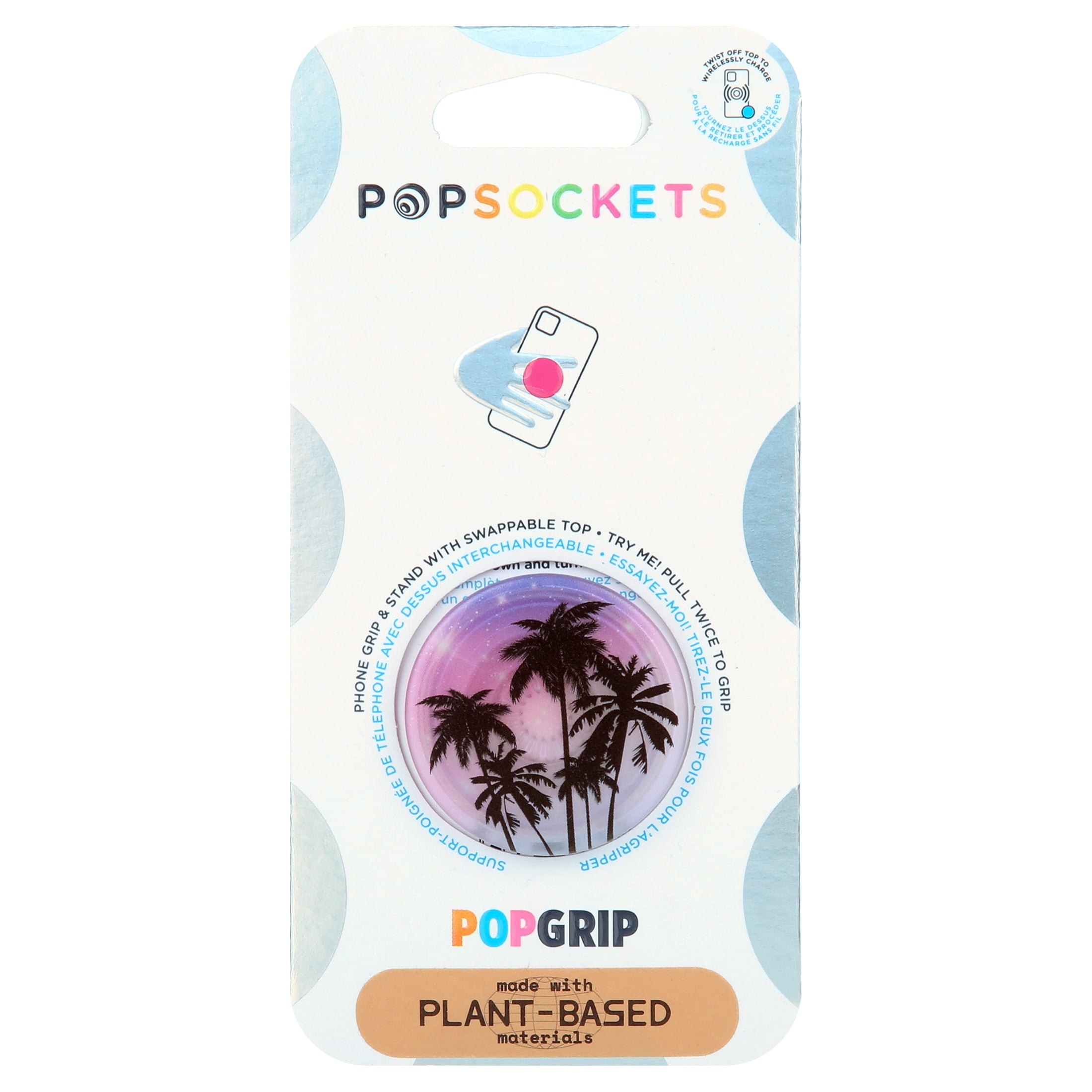 PopSockets PlantCore™ Cell Phone Grip & Stand - Plant Lavendar Twilight