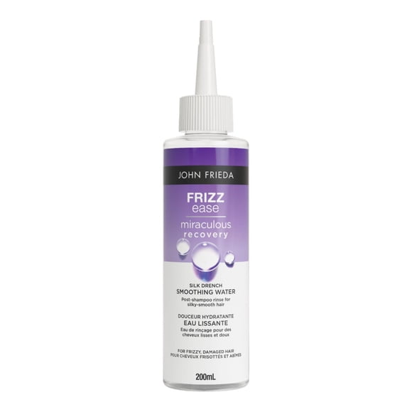 John Frieda Frizz Ease Miraculous Recovery Silk Drench Smoothing Water, post-shampoo hair rinse for silky-smooth hair
