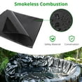thumbnail image 3 of Pond Liners 10*13FT HDPE, 20 Mil UV Resistant Preformed Pond Liner Easy Cutting, Pond Liner for Natural Outdoor Ponds, Waterfall, Fish, Koi Pondsand Water Garden, 3 of 7