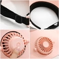 thumbnail image 4 of Sol de sombrero de visera con fanáticos de la playa de sombreros de sol de verano para al aire libre (carga) rosa, 4 of 9