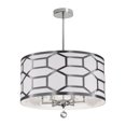 thumbnail image 3 of Dainolite 6 Light Chandelier - Black, 3 of 3