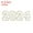 White, variant on Uxcell 4Packs 2024 Glitters Chenille Number Patches 8.4cm/3.3" Embroidery Numbers Patches for T-Shirt, Hat, Bags White