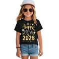thumbnail image 2 of Toddler Girls T Shirts Short Sleeve Shirt for Girls 0-24 Months 2t 3t 4t 5t 6t 7t Soft Cotton Tees Kids T shirts Clothes Summer Tops T-Shirt Gibobby,5-6 Years,Black, 2 of 4