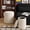 Beige, variant on Pinmoco Corduroy Round Storage Ottoman Set of 2, Upholstered Vanity Stool, Foot Stool with Decorative Ribbon for Living Room Bedroom, Olive Green
