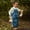 Blue, variant on Toddler Kids Flannel Suspender Overalls, Warm Winter Bib Pants with Adjustable Straps for Baby Boys Girls, Soft Fleec𝖾 Lined