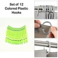 thumbnail image 5 of Evideco Shower Curtain Hooks (Set of 12), 5 of 5
