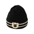 thumbnail image 2 of Christmas Clearance! AIEOTT Winter Hats for Kids Cold Weather Unisex Knit Soft Warm Cuffed Beanie Hat Boys and Girls New Year Gifts Cute Hats, 2 Years-9 Years, 2 of 3
