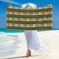 thumbnail image 5 of Easygdp Vintage Mexican Beach Towel 27.5X55 Inches Quick Dry Pool Towel Travel Compact Bath Towel Sandproof Beach Blanket Towel for Swimming, 5 of 6