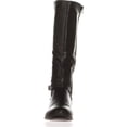 thumbnail image 2 of Womens SC35 Keppur Wide Calf Riding Boots, Black, 2 of 6