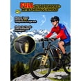 thumbnail image 3 of ESKUTE M200D Electric Mountain Bike for Adults, 27.5" Full Suspension E-Bike, 750W Brushless Motor, 20 MPH Speed, 48V 20.8Ah , 80 Miles Range, Step-Over Electric Bicycle Black, UL2849, 3 of 7