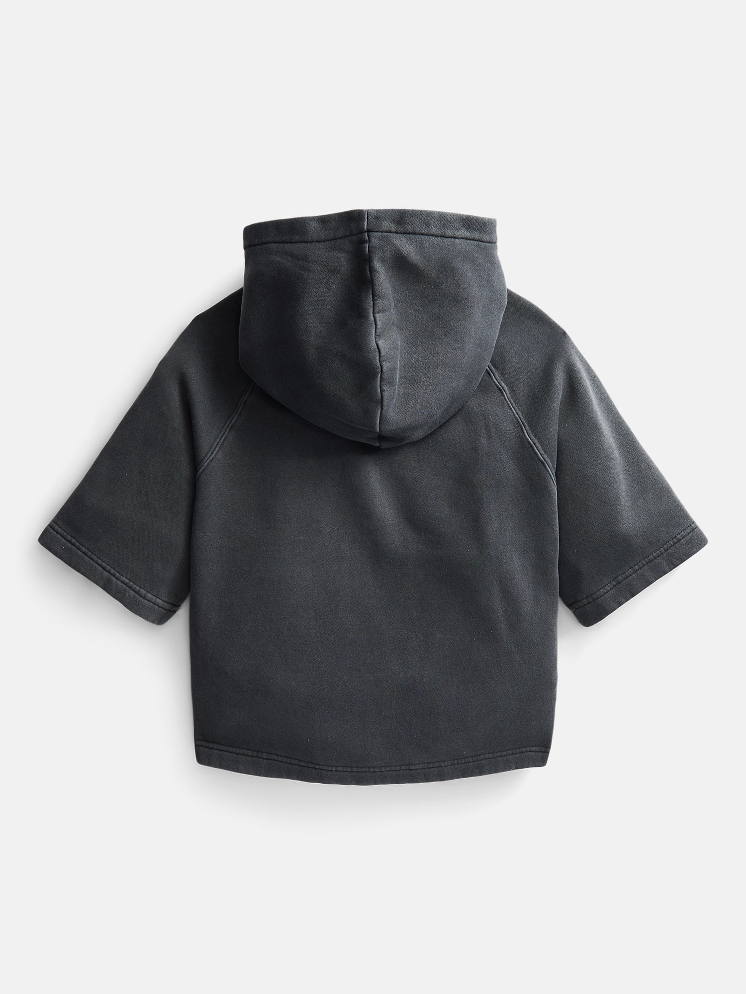 Weekend Academy Boys Fleece Hoodie with Short Sleeves, Sizes 4-18