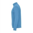 thumbnail image 2 of C2 Sport B90085264 Youth Quarter-Zip Pullover, Columbia Blue - Medium, 2 of 3