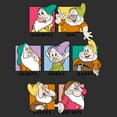thumbnail image 2 of Mens Snow White and the Seven Dwarfs Dwarf Squares T Shirt, 2 of 5