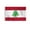 2x3 ft Nylon Flag, variant on AGAS Lebanon Flag 4x6 inch - 11" Plastic Pole 100% Polyester Stitched Edges Lebanese National Mini Flag on a Stick