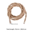 thumbnail image 2 of OHOIOLLA 2Ud Cable Vintage Para Lámparas Industriales Con Cuerda Trenzada Y Retro Khaki, 2 of 8