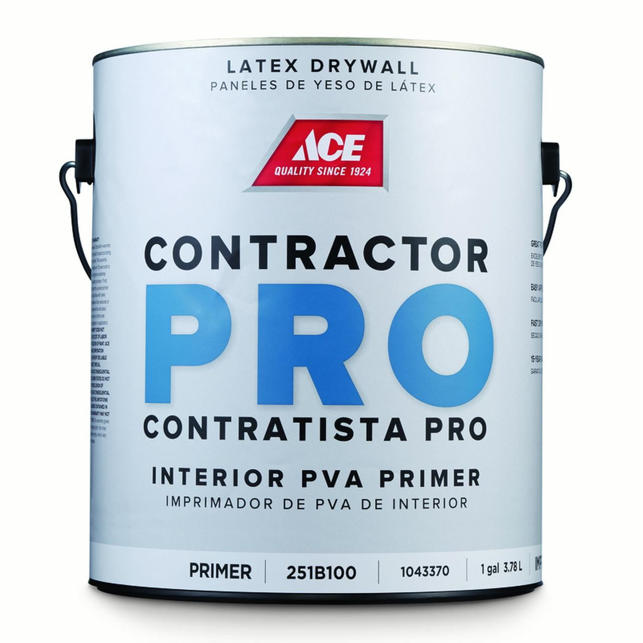 Ace Contractor Pro White Latex PVA Drywall Primer 1 gal.