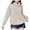 White, variant on ZACPNCV Women Turtleneck Oversized Sweaters Long Sleeve Hem Tunic Pullover Knit Tops Dark Gray L