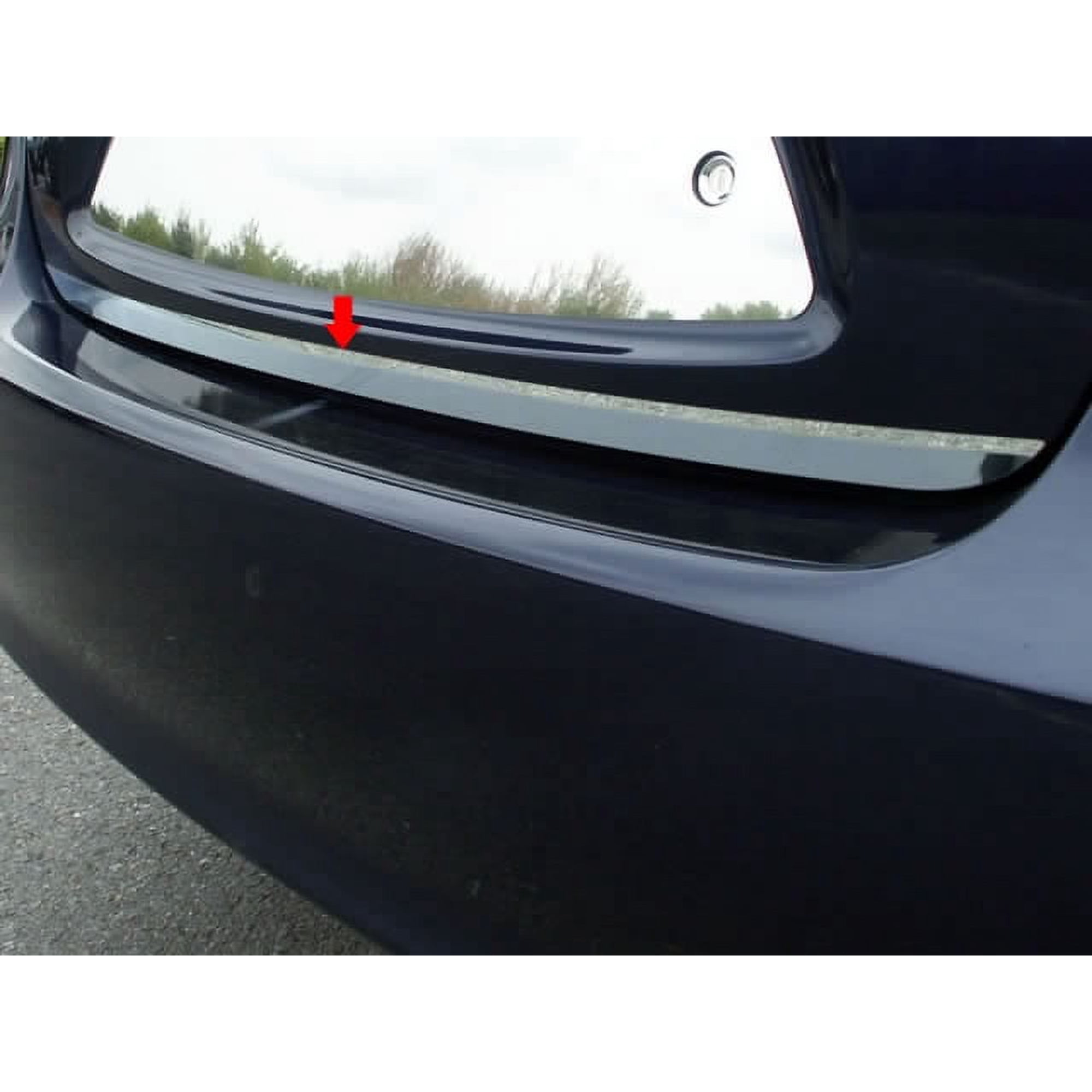 Stainless Steel Rear Deck Accent 1Pc Fits 2007-2010 Hyundai Elantra RD27340 QAA