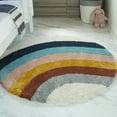 thumbnail image 3 of Amelia Rainbow Shag Area Rug, 3 of 5