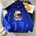 thumbnail image 4 of 2022 Super Hot Anime Gráfico Manga Larga Más Terciopelo Sudaderas Con Capucha Hombres Kawaii My Hero Academia Una Pieza Harajuku Unisex Hombre Sudaderapangjing, 4 of 4