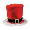 thumbnail image 4 of Gorro navideño, gorro de Papá Noel para obsequios de fiesta, accesorios de disfraces, discoteca Con pelusa blanca, 4 of 8