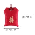 thumbnail image 2 of OUNONA 4 Pcs Sachet Chinois Rouge pour Colliers et Boucles d'Oreilles avec Design Brodé, 2 of 8