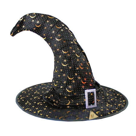 Witch Adult Womens Costume - Halloween Witch Hat Costume Accessory Party Prop Adult Women