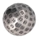 thumbnail image 2 of Dados de metal para juegos de rol, dados de metal poliédricos, dados de metal de cara exquisita, calidad en la que puedes confiar, 2 of 8