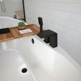 thumbnail image 5 of Dreamline Btca6636wfxxc00 Caspian 66" Freestanding Acrylic Soaking Tub - White, 5 of 12