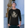 thumbnail image 2 of Religious Symbol Graphic Tee Long Sleeve Men's, 2 of 4