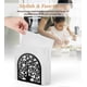thumbnail image 4 of Napkin Holder, Paper Napkin Holder with Hollow Tree and Bird Pattern, Tissue Dispenser for Dining Table - Black, 4 of 5