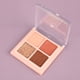 thumbnail image 3 of Fiudx Paleta de Sombras de Ojos, Pigmentada Perlada Mate Vibrante, Diseño Compacto de 4 Colores, Maquillaje de Ojos de Larga Duración, Ideal para Fiestas, Bodas y Viajes, Ingredientes Nutritivos., 3 of 4