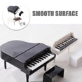 thumbnail image 2 of 2 juegos de micro piano, modelo de piano en miniatura para casa, accesorio de piano, mini piano para casa, silla decorativa, 2 of 8