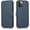Blue, variant on QLTYPRI Case for iPhone 12 iPhone 12 Pro Premium PU Leather Simple Wallet Case [Card Slots] [Kickstand] [Magnetic Closure] Shockproof Flip Cover for iPhone 12/12 Pro (6.1 inch) - Brown
